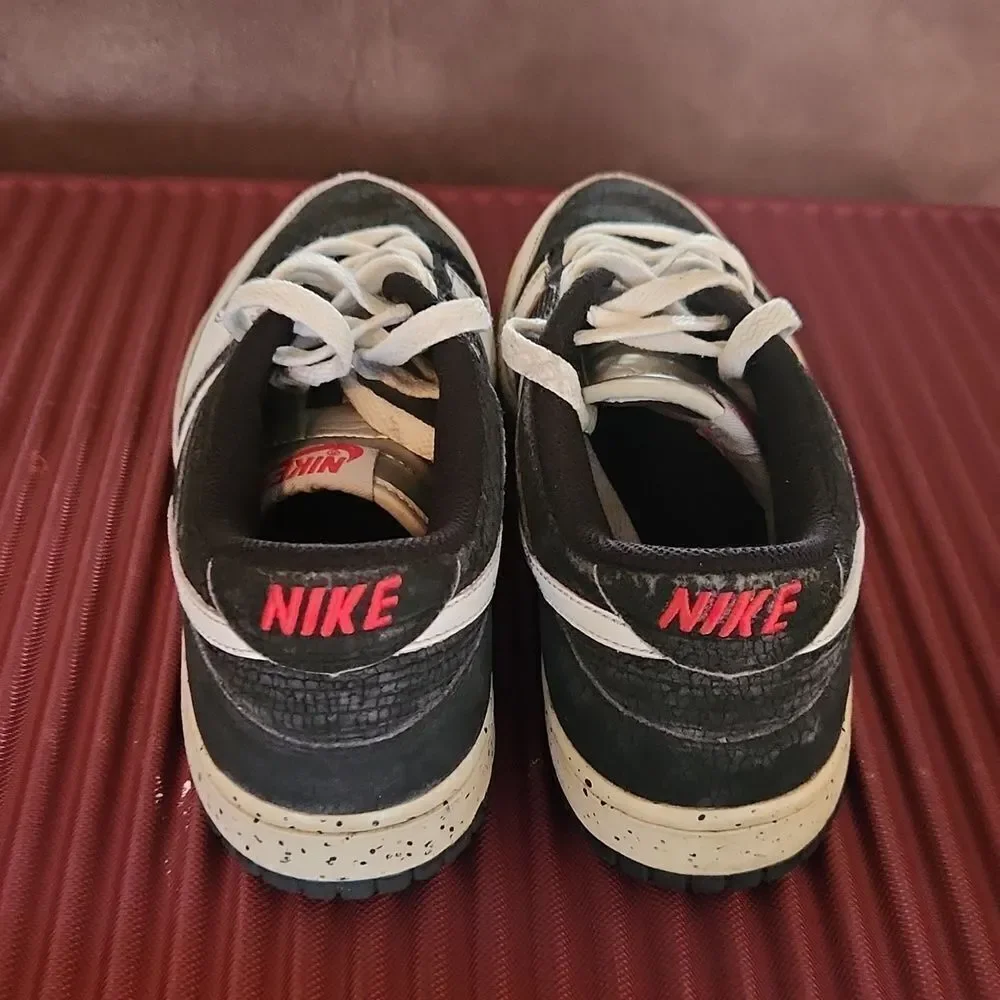 Nike Dunk 2006 Jordan Low Black White Cement 10 - Picture 4 of 11